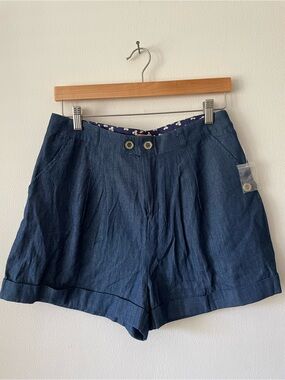 NEW ModCloth Blue Shorts Size Large